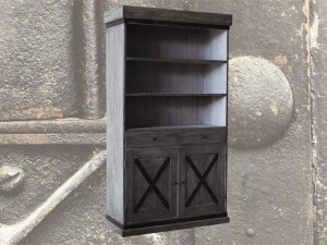 Country Style Bookcase Cabinet