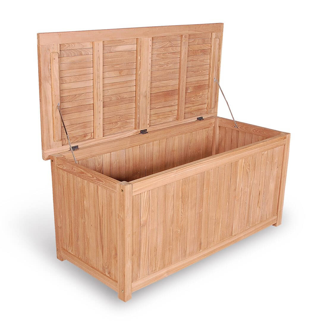 Teak Outdoor Cushion Box