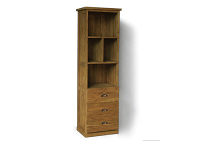 Teak Reclaimed Wood Small Display Cabinets