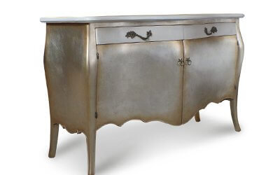 Antique Bombey Sideboard Silver Gilt