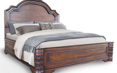 Antique Victorian Carving Bed