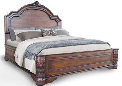 Antique Victorian Carving Bed