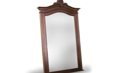 Antique Carved Wall Mirror