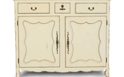 Painted French Cabinet