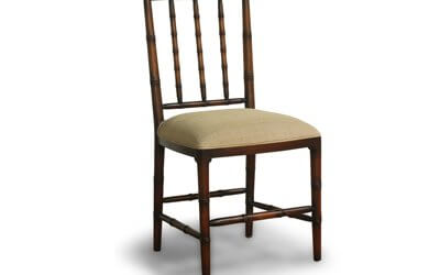 Antique Bamboo Style Gustavian Dining Chair