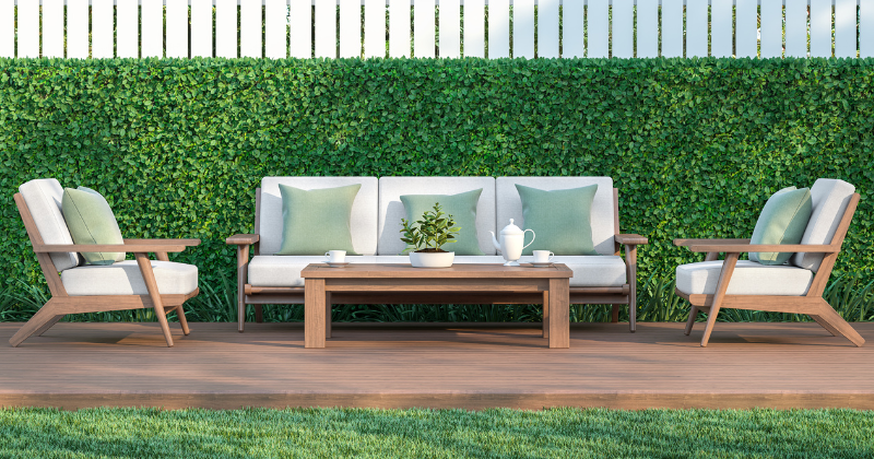 Designing Outdoor Dining Area with Teak Furniture