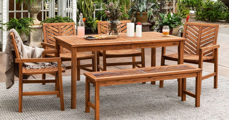 Patio Furniture from Teak Wood