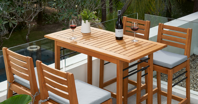 Patio Furniture from Teak Wood