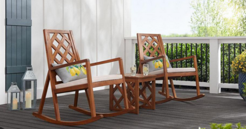 Patio Furniture from Teak Wood