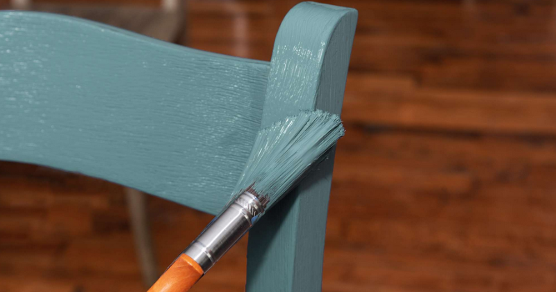 Add a Pop of Color to Teak Outdoor Furniture with Paint