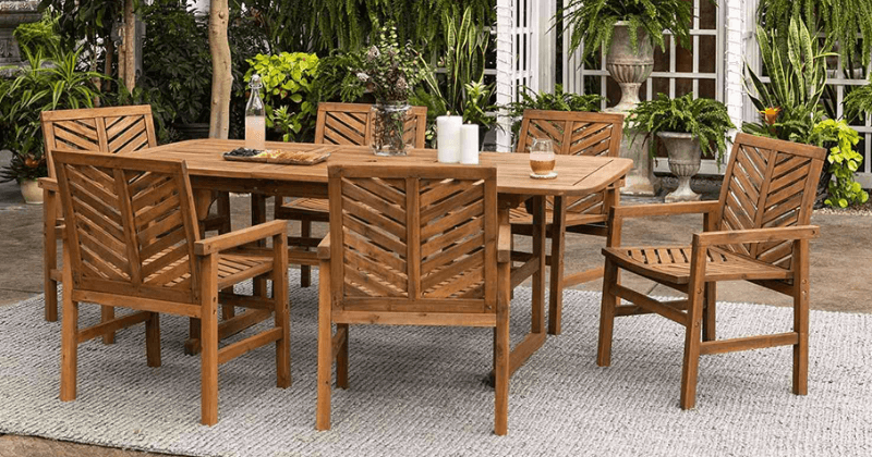 How to Protect Outdoor Wood Furniture from Harsh Weather