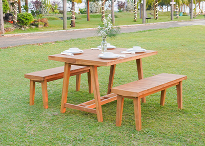 Uluwatu Garden Dining Table Set