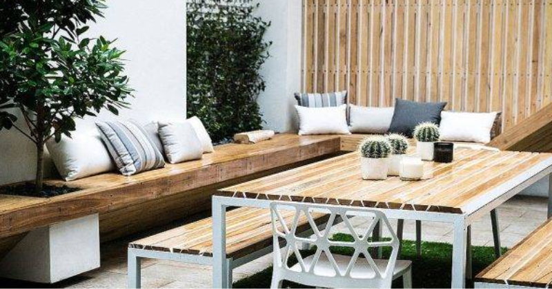 How to Make Scandinavian Garden Decor with Teak Furniture