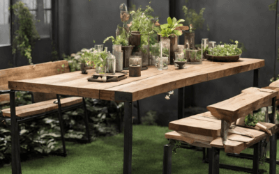 7 Tips How to Make Industrial Garden Decor with Teak Wood