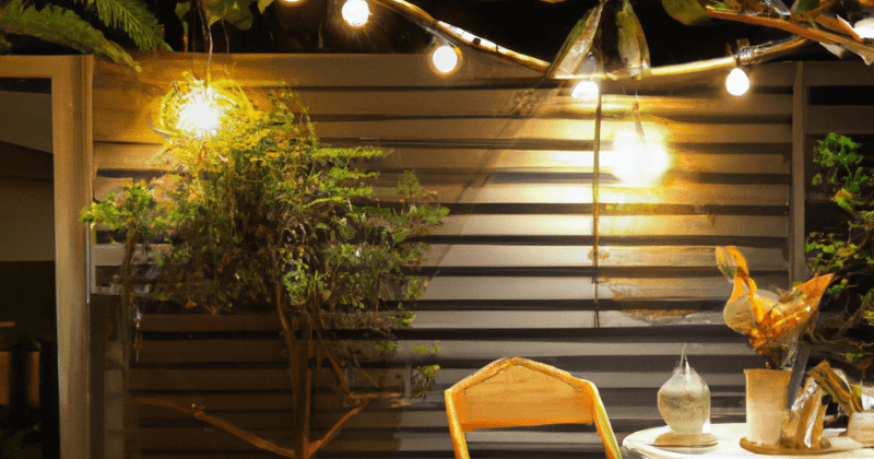 9 Tips How to Make Cafe Style Design for Terrace with Wooden Furniture