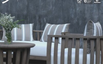 D’belix Teak Outdoor Lounge Set