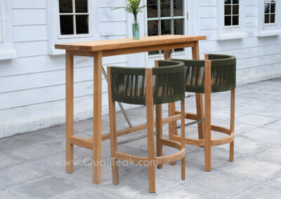 Andes Teak Bar Table