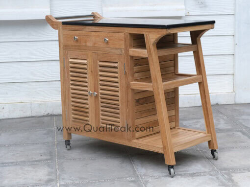 Santorini Teak Outdoor Kitchen