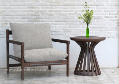 Torino Teak Outdoor Armchair