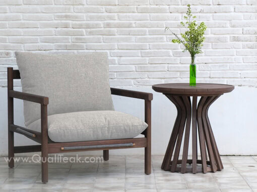 Torino Teak Outdoor Armchair
