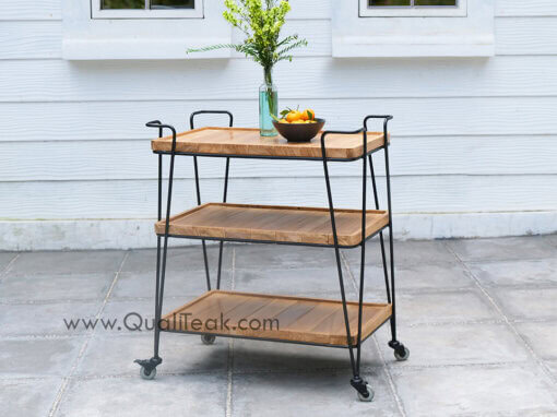 Utopia Teak Serving Trolley