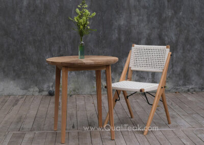 Xavier Teak Outdoor Bistro Table