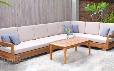 Oslo Corner Teak Sofa Sets