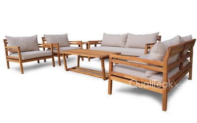 Rio Teak Outdoor Sofa Set