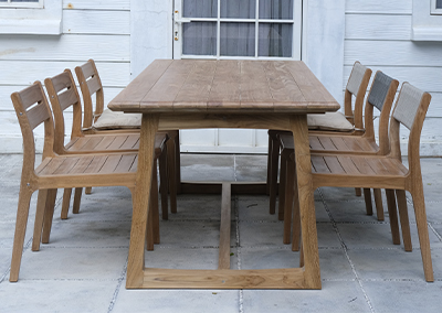 Fuego Teak Outdoor Dining Table