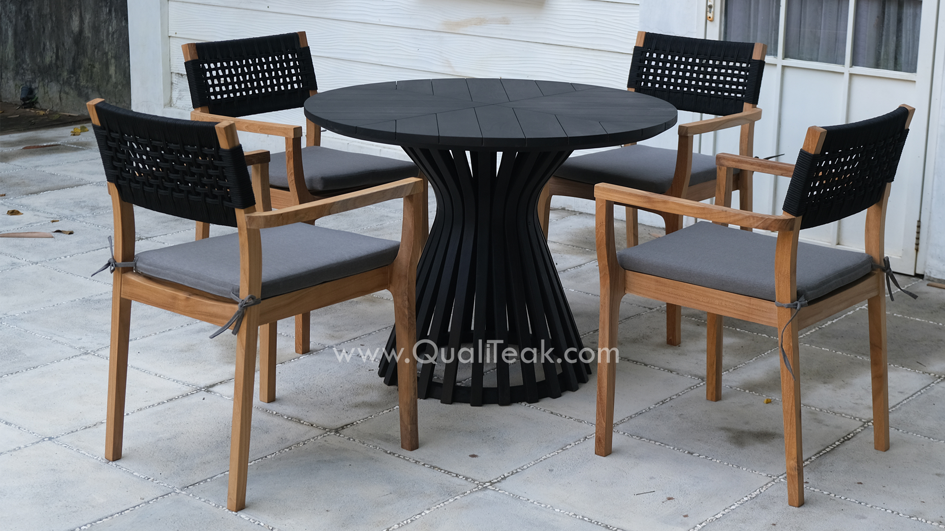 Teak Outdoor Stacking Chair