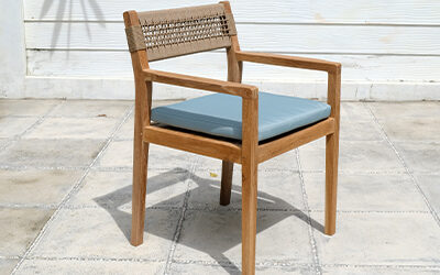 Krastan Armchair With Rope Weaving