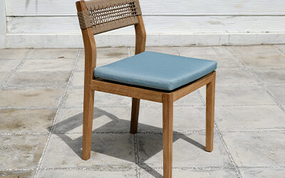 Krastan Side Chair With Rope Weaving