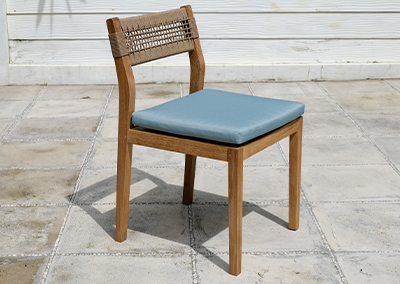 Krastan Side Chair With Rope Weaving