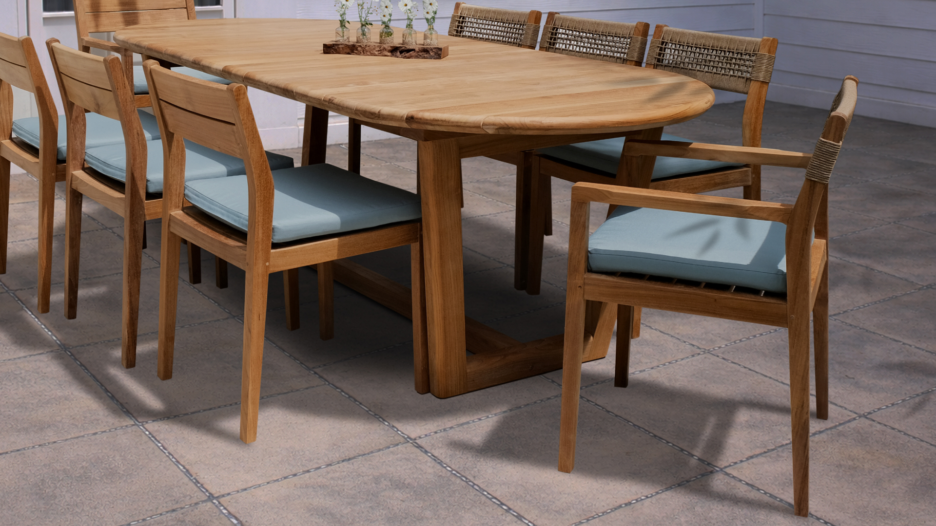 Teak Outdoor Side Chair