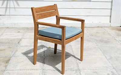 Krastan Solid Teak Outdoor Armchair