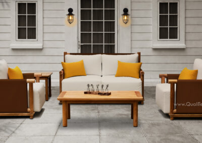 Forta Teak Outdoor Lounge Set