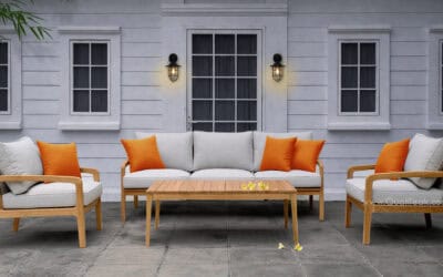 Fuego Teak Outdoor Lounge Set